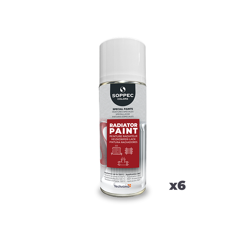Red Paint Radiator Radiator Paint | Heat-Resistant Paint - SOPPEC | Technima