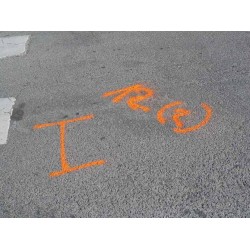 Bombe peinture temporaire TEMPO TP