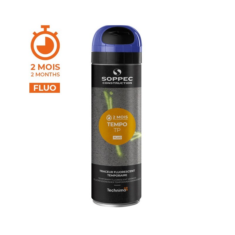 TEMPO TP : FLUORESCERENDE TIJDELIJKE MARKEERVERF