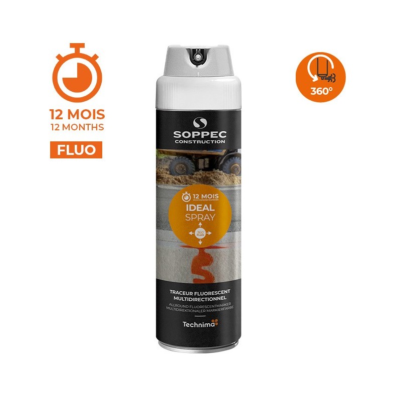 Traceur de chantier multidirectionnel IDEAL SPRAY
