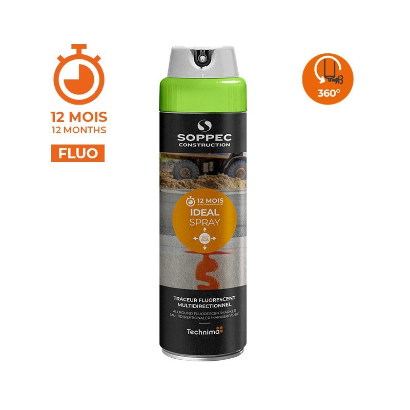 Traceur de chantier multidirectionnel IDEAL SPRAY