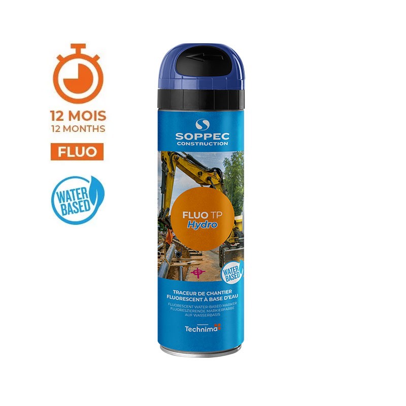 Fluo TP fluorescent worksite marker soppec