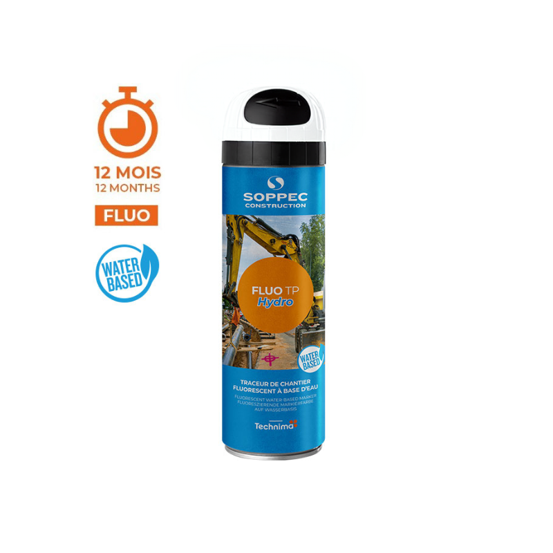 Fluo TP fluorescent worksite marker soppec