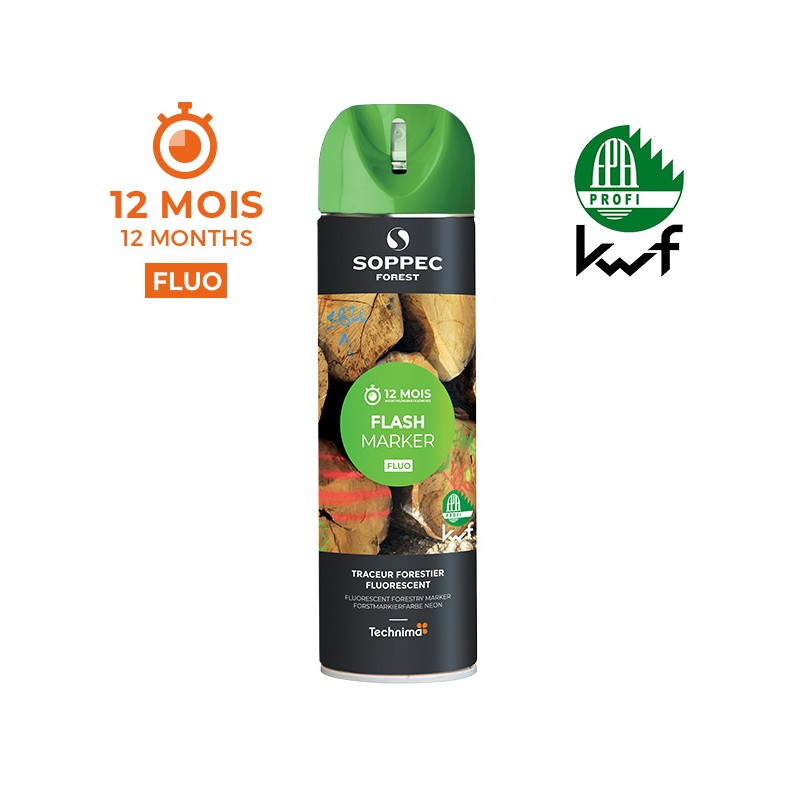 FLASH MARKER : STERK FLUORESCERENDE MARKEERVERF