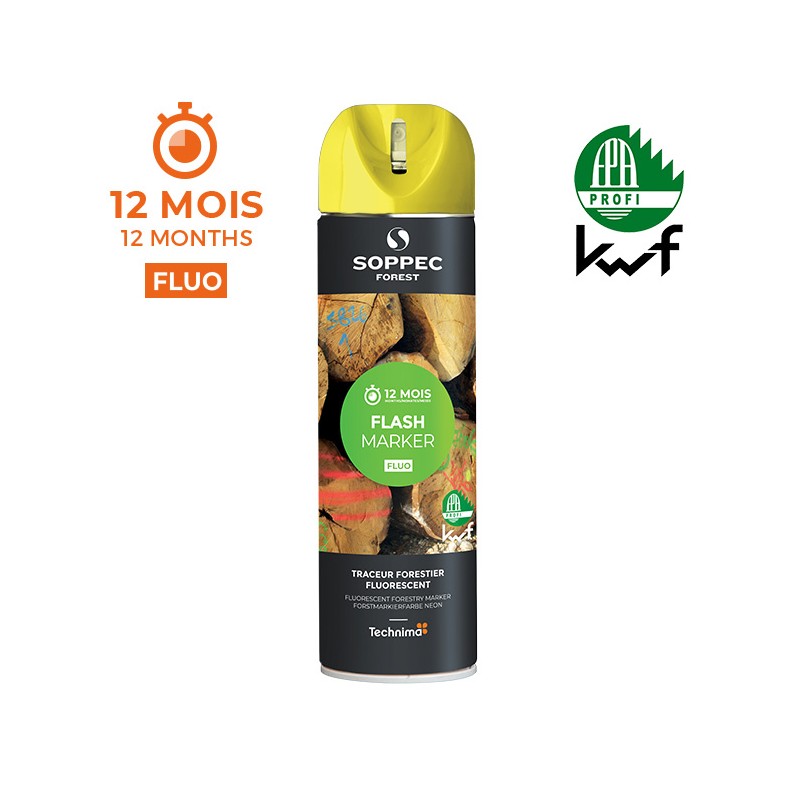 FLASH MARKER : STERK FLUORESCERENDE MARKEERVERF