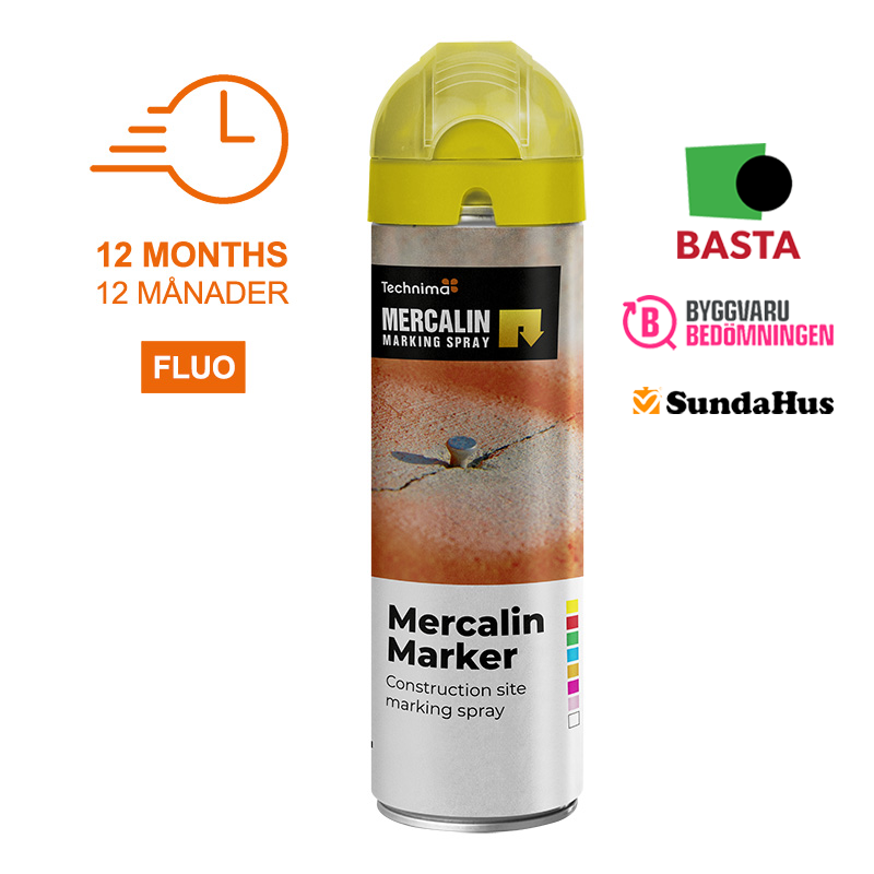 Mercalin Marker : Construction site marker