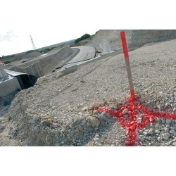 Traceur de chantier Fluorescent 360° Mercalin Marker