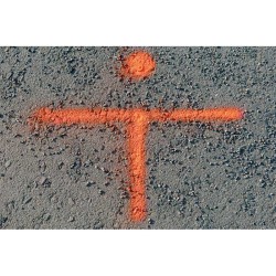 Traceur de chantier Fluorescent 360° Mercalin Marker