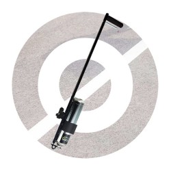 Markeringsstick verlengd metaal (t.b.v. onderstel)